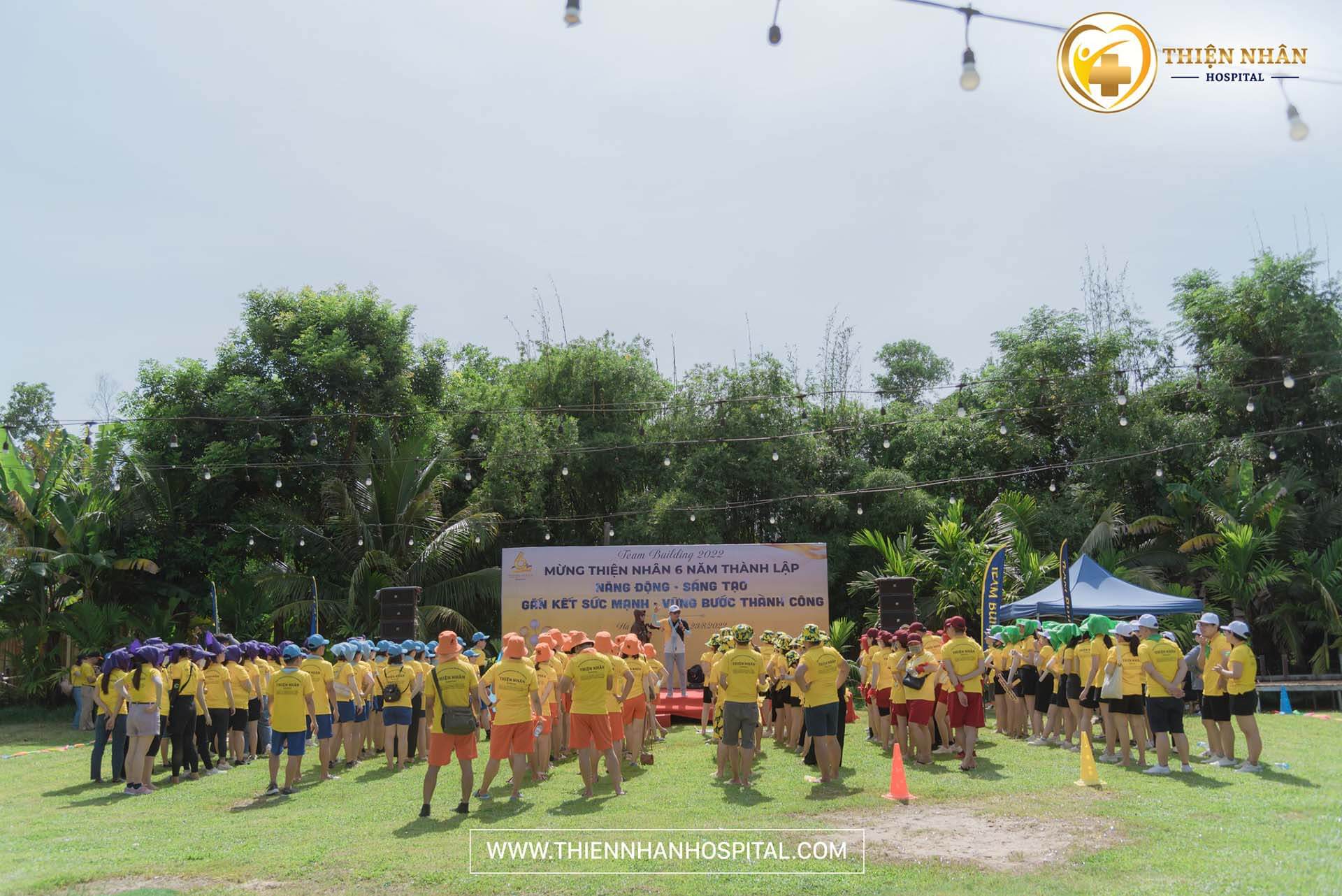 Team building 2022 – Mừng Thiện Nhân 6 năm thành lập Năng động – Sáng tạo – Gắn kết sức mạnh – Vững bước thành công