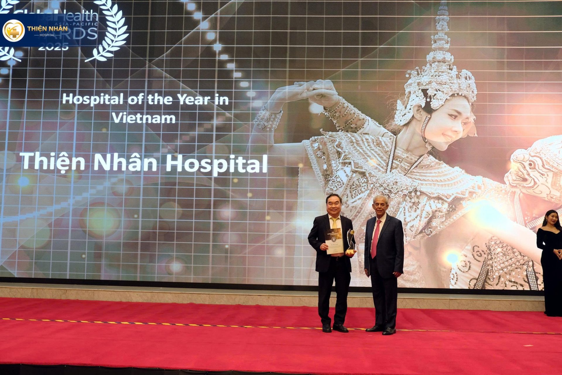 Thiện Nhân Hospital nhận giải Medical Tourism Hospital of the Year in Vietnam 2025