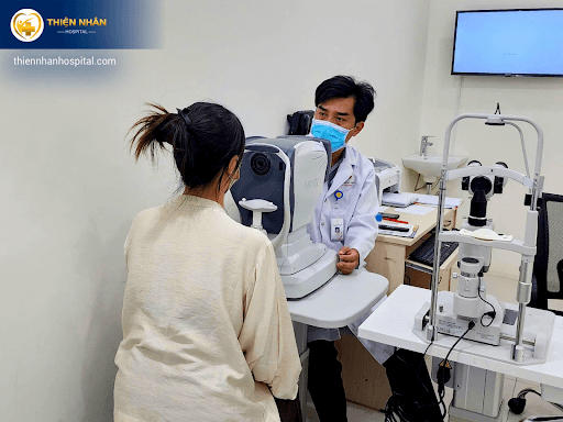 Các bước khám mắt ở Thiện Nhân