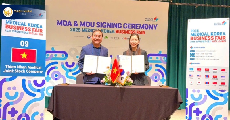 Thiện Nhân Ký MOA hợp tác với Bệnh viện thẩm mỹ V