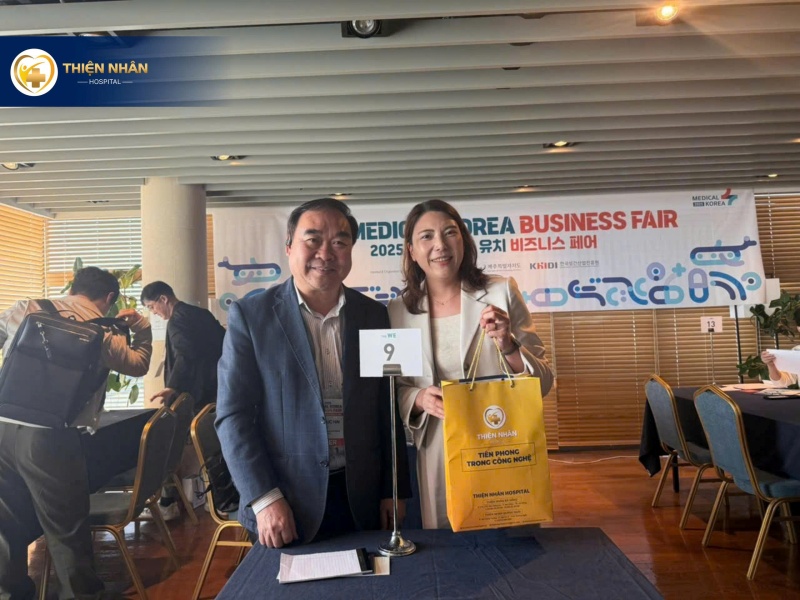 Thiện Nhân tham dự Hội nghị Doanh nghiệp Y tế Hàn